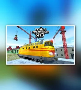 Subway Train Transport 3D