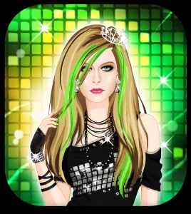 Avril Lavigne Dress up game