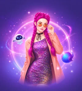 Space astronaut dress up