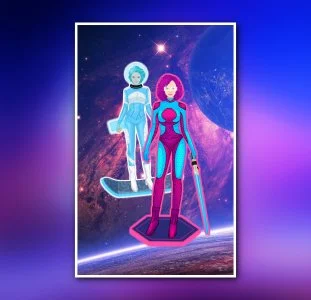 Space astronaut dress up
