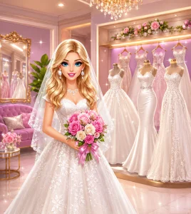 Bride and Bridesmaids Wedding