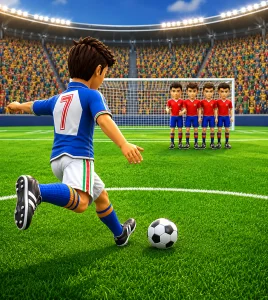 Kids Football Strike Soccer Free Kick Shootout