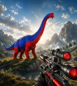 Dino Family 3D Hunting Games