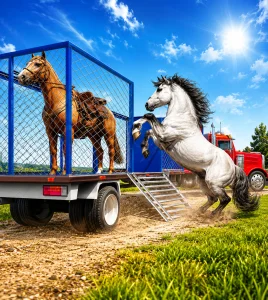 Farm Animal Transporter Truck