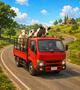 Animal Transport Farm Games 3D