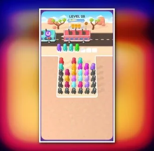Bus Jam Escape Game