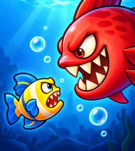 Fish Eat Fish: Go Feed to Grow