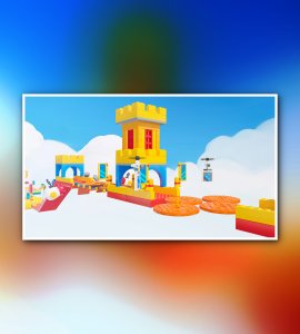 Platformer 7 Constructor - Low Poly 3D Models Pack