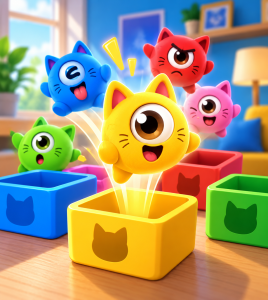 Fluffy Kitty Sort Cute Puzzle Game