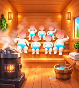 Sauna Clicker | Game Template