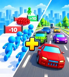 Double Kit Bundle | Runner Clash + Traffic Ride