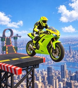 Impossible Tracks Moto Bike Stunts
