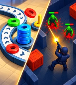 Double Kit Bundle | Top-Down Shooter + Conveyor Sort