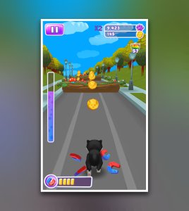 Cat Run: Kitty Runner Game