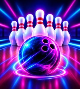 Neon Bowling 3D