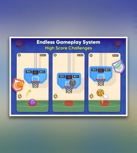 Basketball Dunk Shot - Complete Basketball Game Template