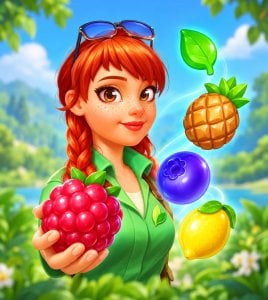 Jackie’s Eco Park - Fruit Match 3 Games