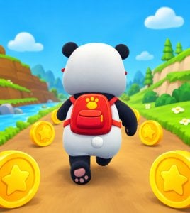 Baby Panda Run