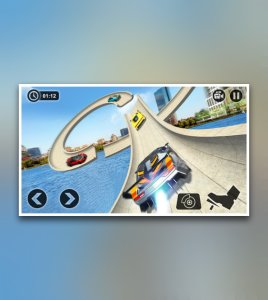 Impossible GT Car Racing Stunt
