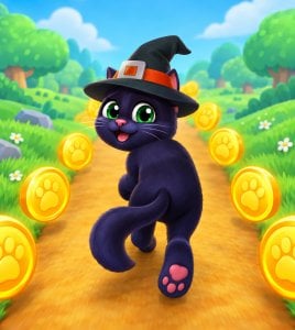 Talking Kitty Cat Runner