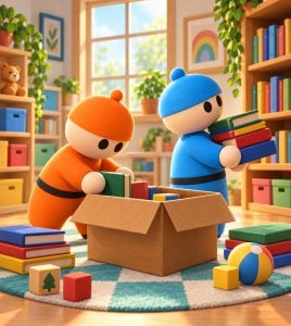 Tidy Up Co-op Together – Multiplayer Sorting & Organizing Game Creator