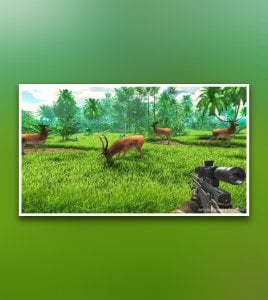 Wild Deer Jungle Hunting
