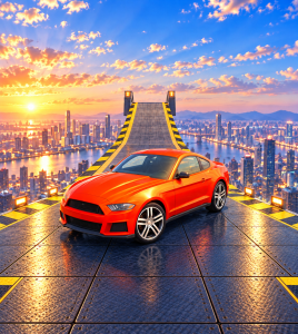 Crazy Car Stunt Driving