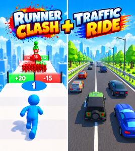 Double Kit Bundle | Runner Clash + Traffic Ride
