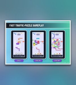 Sky Rush - Unity Traffic Puzzle Template
