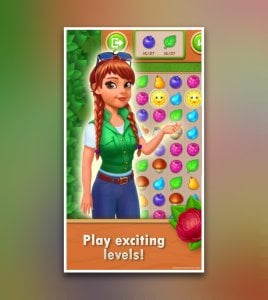 Jackie’s Eco Park - Fruit Match 3 Games