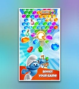 Smurfs Bubble Shooter Story