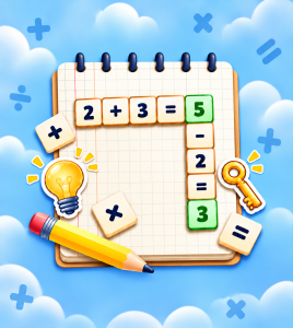 Cross Math Puzzle
