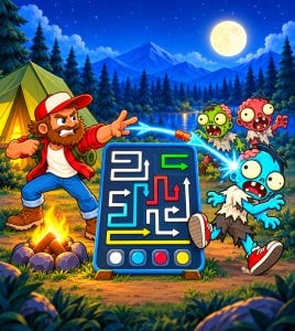 Zombie Arrow Strike - Unity Puzzle Game